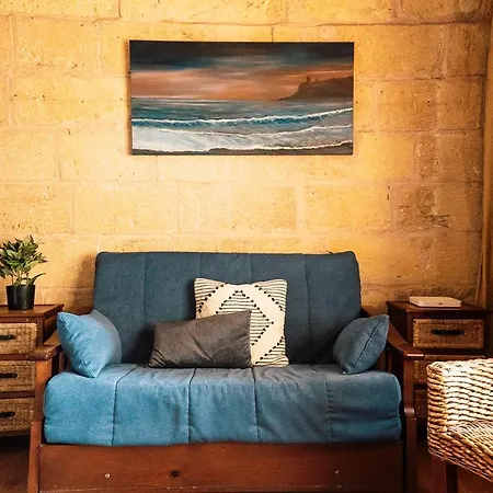 A Duplex In A Gozo Village Square *