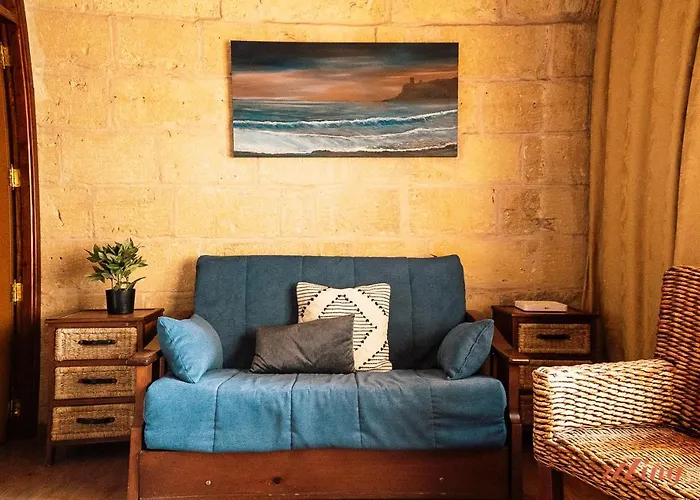 A Duplex In A Gozo Village Square *