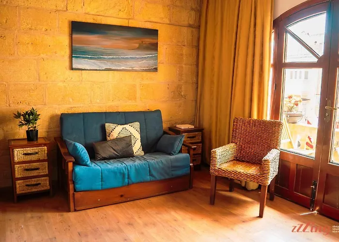 A Duplex In A Gozo Village Square *